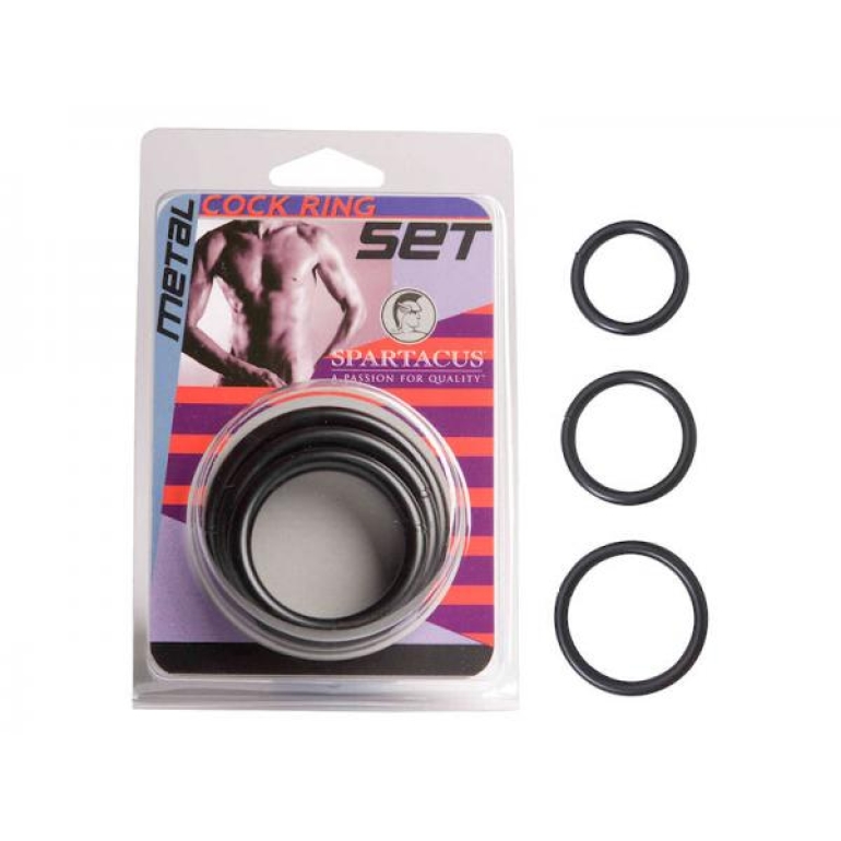 Black Steel O-Ring Set