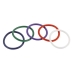 Rainbow Rubber C Ring 5 Pack - 2 inch Assorted