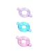 Elastomer C Ring Set -  Blue, Purple, Pink Assorted