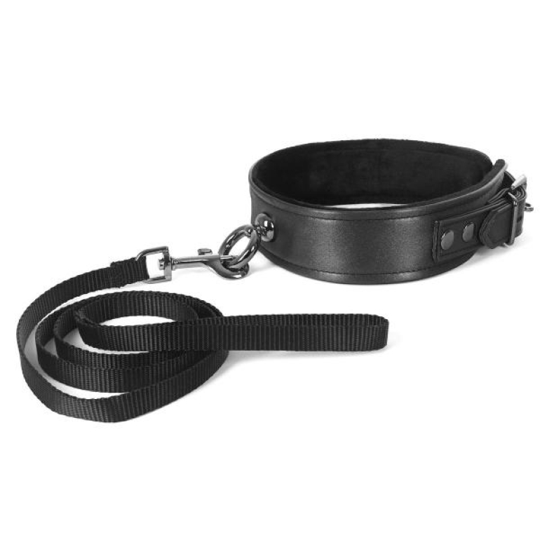 Galaxy Legend Collar & Leash Black