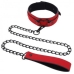 Sex & Mischief Amor Collar & Leash Silver