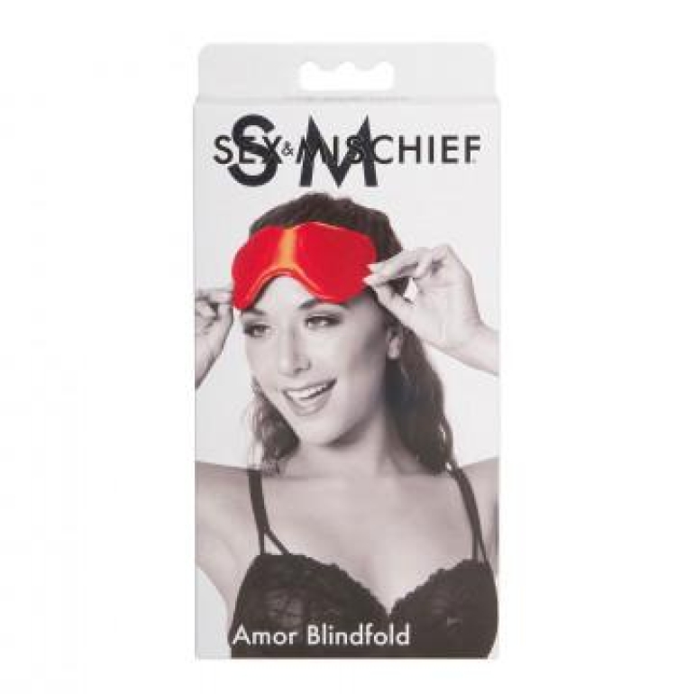 Sex & Mischief Amor Blindfold Red