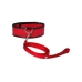 Sex & Mischief Red Leash and Collar