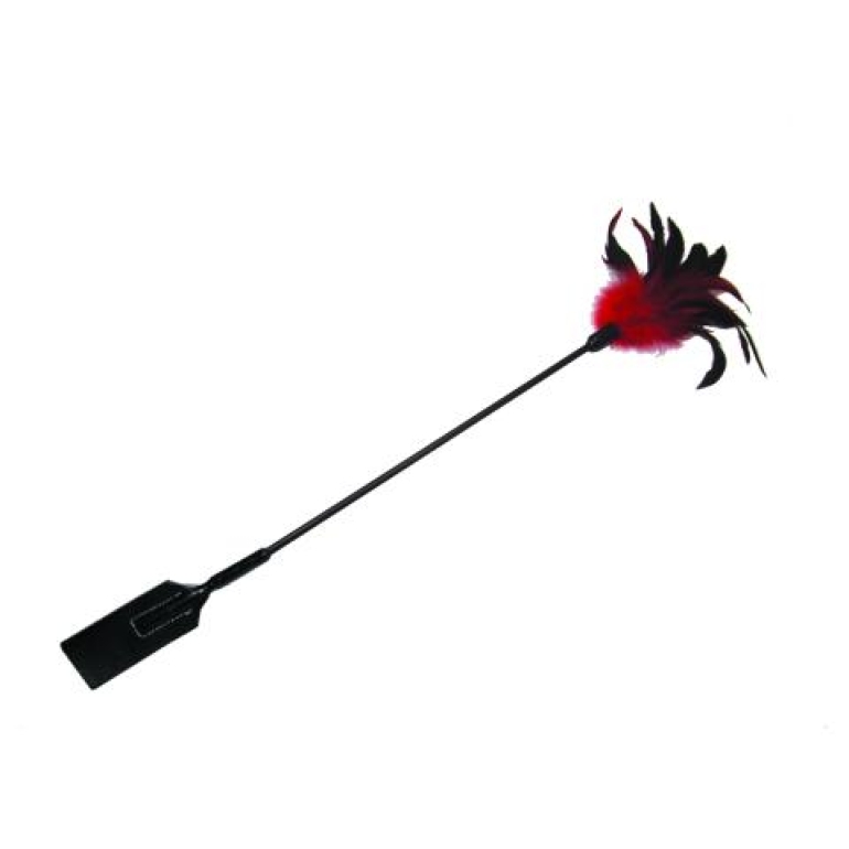 Sex & Mischief Feather Slapper Black