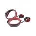 Saffron Thigh & Wrist Cuff Set Red