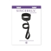 Sincerely Locking Lace Collar & Leash Black One Size Fits Most