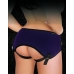 Sportsheets Plus Size Beginners Purple Strap On  One Size Queen