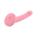 Daze 7in Vibrating Silicone Dildo Pink