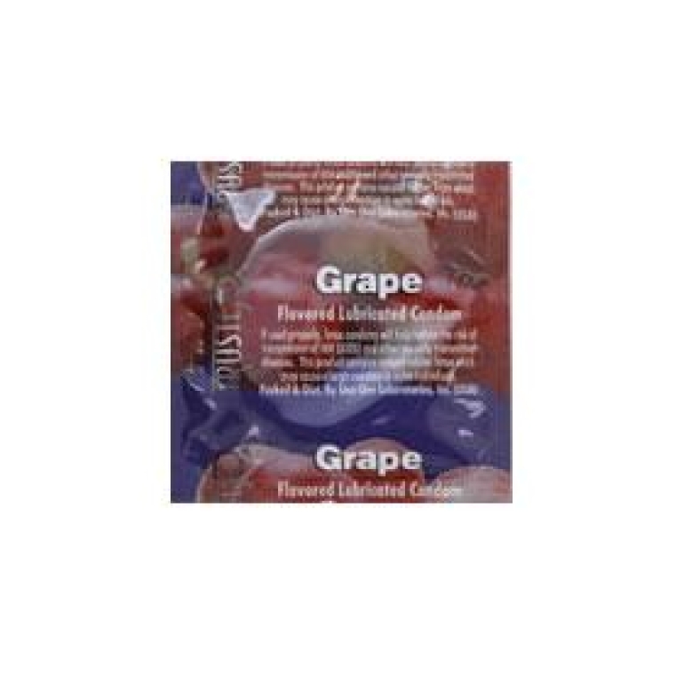 Grape Flavored Condom 3 pack Purple