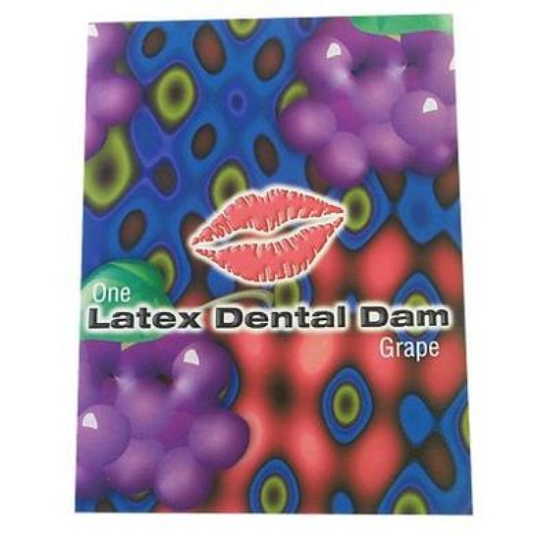 Dental Dam Grape Purple