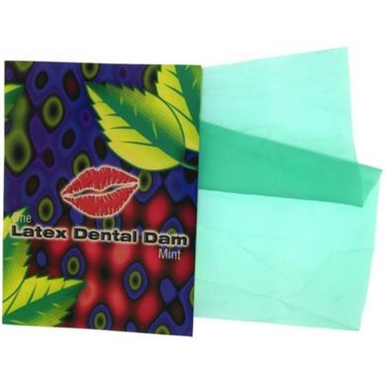 Latex Dental Dam Mint Green