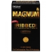 Trojan Magnum Ribbed 12 Pack Latex Condoms Clear