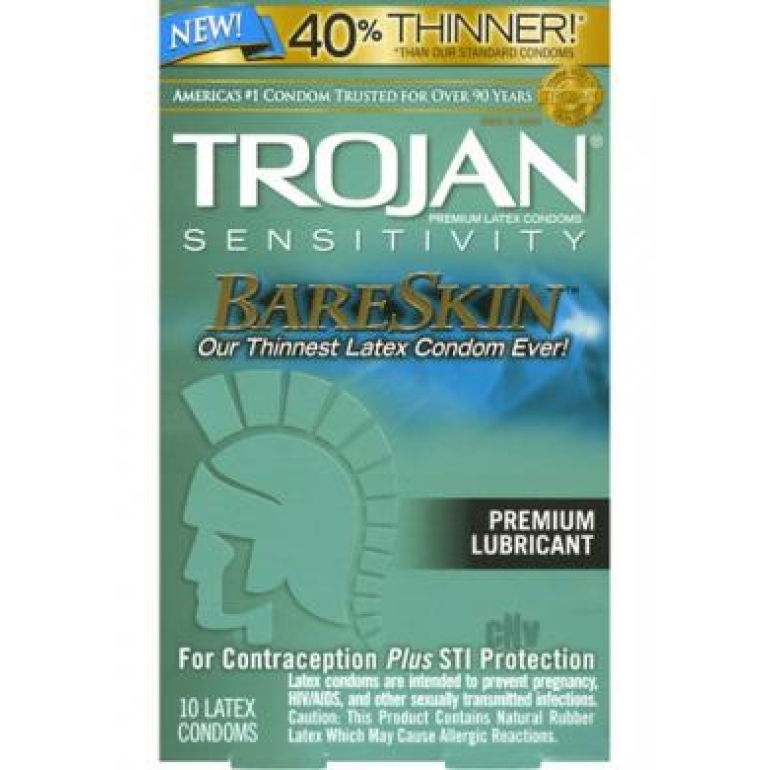 Trojan Bare Skin 10 Pack