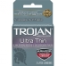 Trojan Ultra Thin Armor Spermicide Condoms 3 Pack  Clear