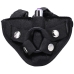 Velvet Vibrating Harness Onyx Black