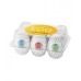 Tenga Egg Variety Pack Standard Masturbator 6 Pack  White