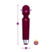 Viben Tempest Intense Wand Massager Ruby Red