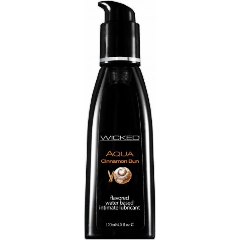 Wicked Aqua Lubricant Cinnamon Bun 4oz