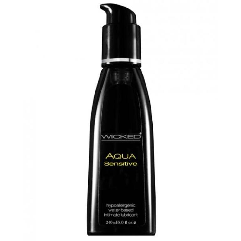 Wicked Aqua Sensitive Lubricant 8 fluid ounces