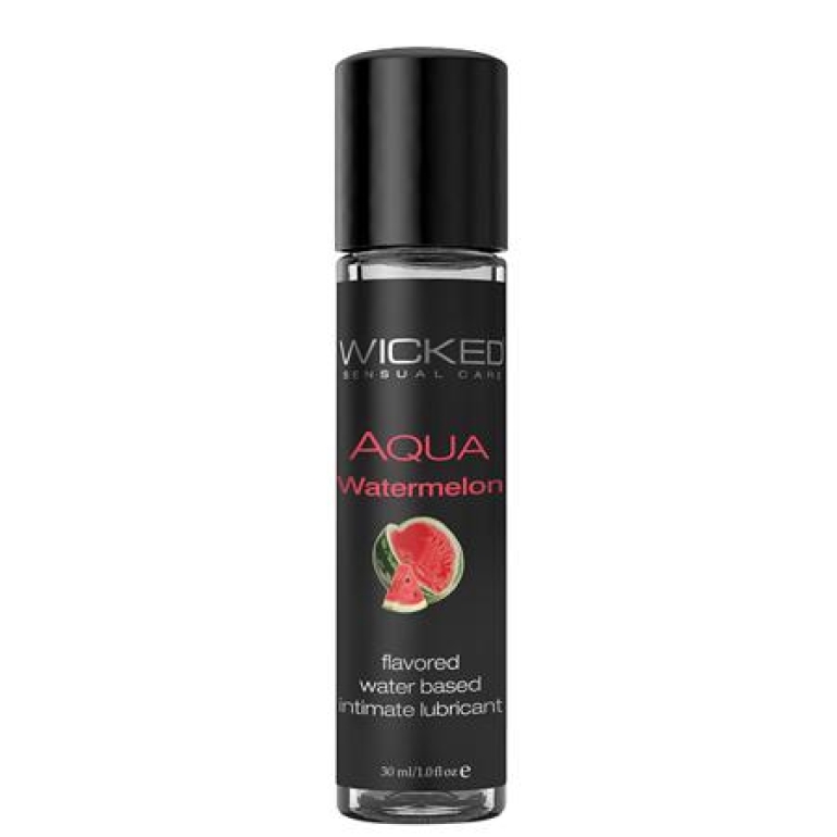 Wicked Aqua Water Based Lubricant Watermelon 1oz