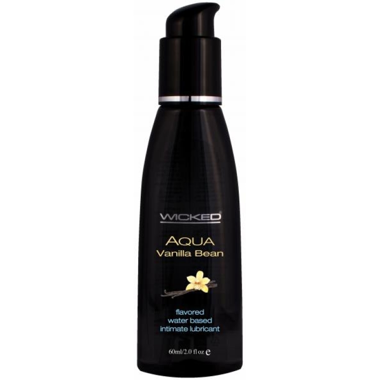 Wicked Aqua Vanilla Bean Lube 2oz