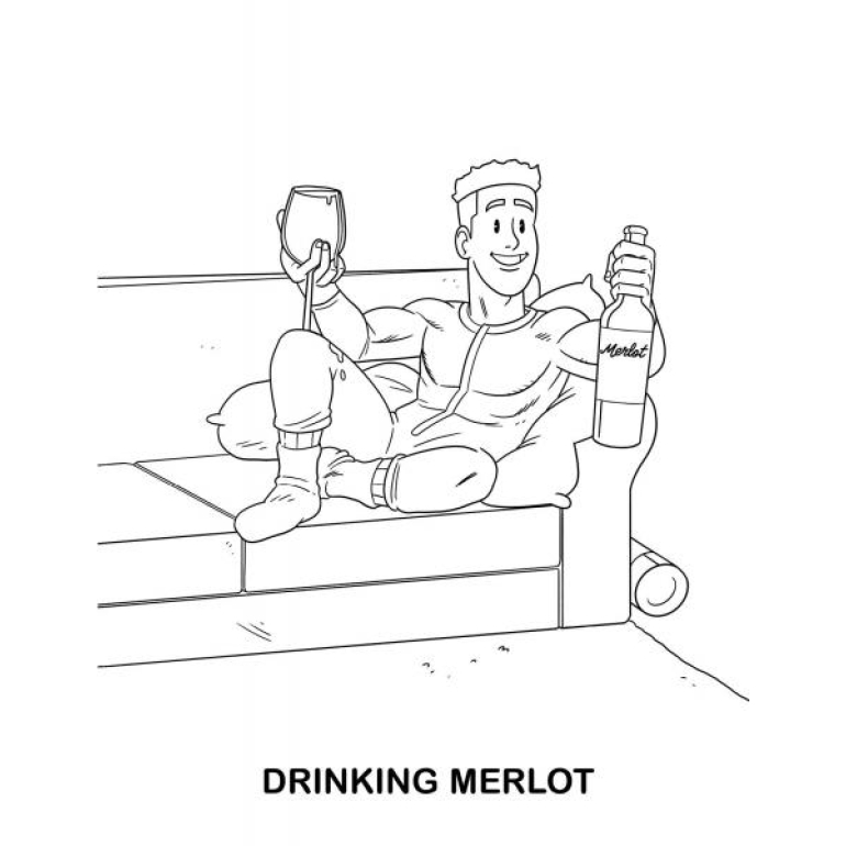 Adults Doing Adult Shit Coloring Book (net)