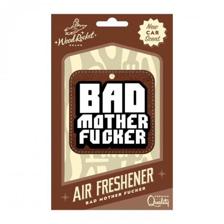 Bad Mother Fucker Air Freshener (net)