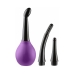 Cloud 9 Fresh + Deluxe Anal Soft Tip Enema Douche 3 Soft Nozzle Tips  Purple