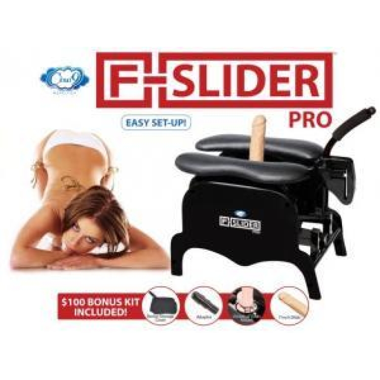 Cloud 9 F-Slider Pro Heavy Duty Self Pleasuring Chair Sex Machine Black