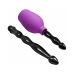 Cloud 9 Fresh + Deluxe Anal Enema Douche Kit 10.8oz EZ Squeeze Bulb W/ Soft Nozzle  Purple