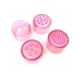 Cloud 9 Novelties Mini Massager Pocket Rocket Pink & 4 Attachments