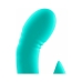 Cloud 9 G-Spot Slim 7 inches Dual Motors Teal Green Vibrator