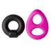 Pro Sensual Silicone Tear Drop Ring & Donut Sling 2 Pack Pink