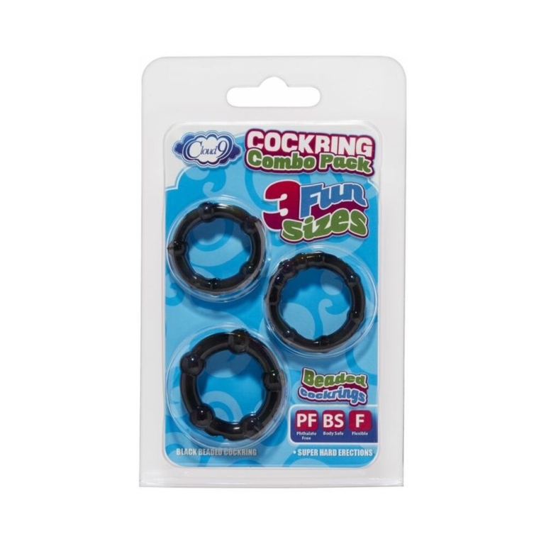 Cloud 9 Penisring Combo Color Varieties Assorted