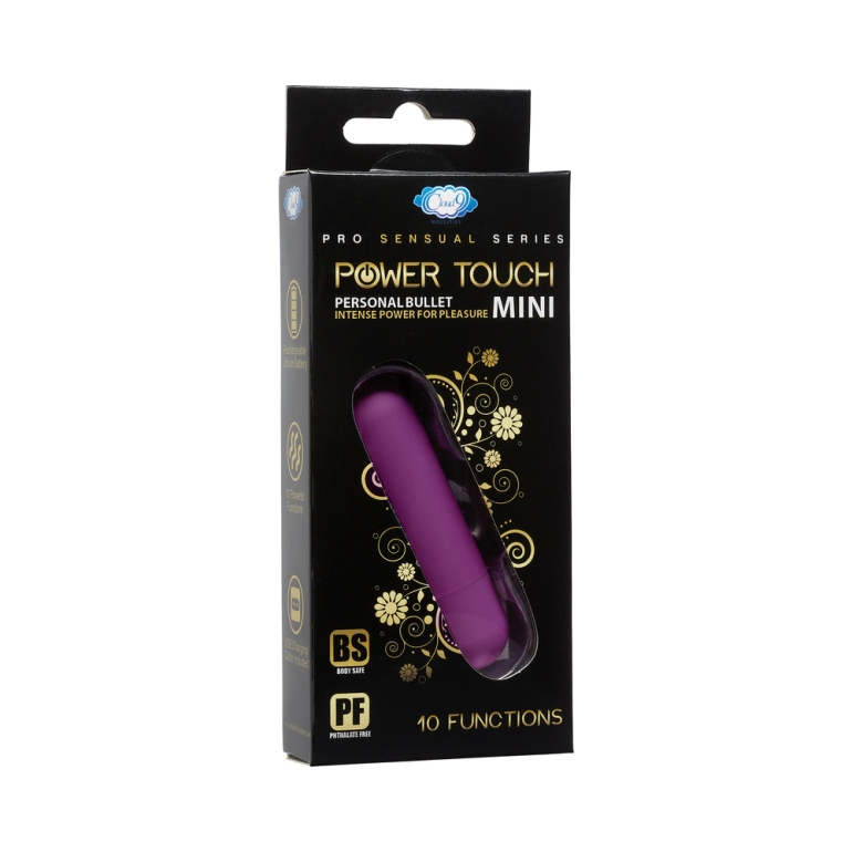 Cloud 9 Health & Wellness Flutter Oral Tongue Stimulator Plum Purple