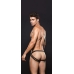 Envy Modern Fishnet Open Back Brief Black S/m