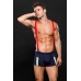 Envy Fireman Bottom W/ Suspenders 2pc L/xl