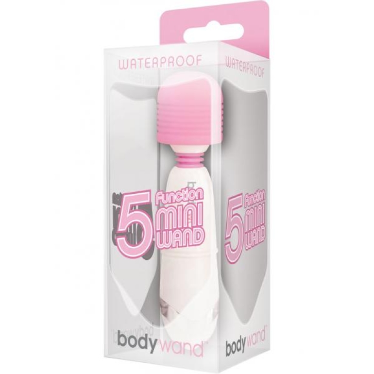 Bodywand 5 Function Mini Wand Massager Pink