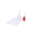 Cleanscene Mini Travel Douche W/ One Way Valve Red