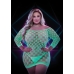 Lapdance Glow In The Dark Mini Dress Q/s