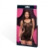 Lapdance Leopard Lace Mini Dress Black O/s