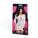 Lapdance Lace Off The Shoulder Mini Dress White O/s