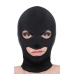 Facade Spandex Hood With Eyes And Mouth Holes Black O/S One Size Fits Most