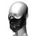 Lektor Zipper Mouth Muzzle Black O/S One Size Fits Most