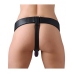 Strap U Domina Adjustable Wide Band Strap On Harness Black One Size Fits Most