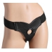 Strap U Bella Velvet Lined Leather Strap On Black  One Size Fits Most