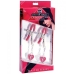 Charmed Heart Padlock Nipple Clamps Red