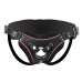 Strap U Flamingo Low Rise Strap On Harness Black O/S One Size Fits Most