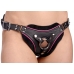 Strap U Flamingo Low Rise Strap On Harness Black O/S One Size Fits Most