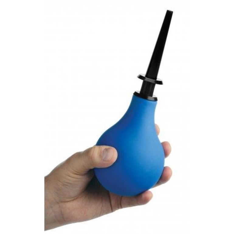 Cleanstream Premium One-way Valve Anal Douche Set Blue